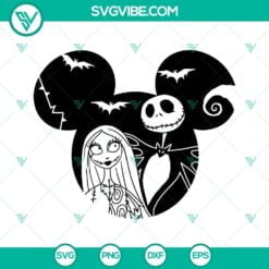 Halloween, SVG Files, Jack And Sally SVG Images, The Nightmare Before Christmas 2