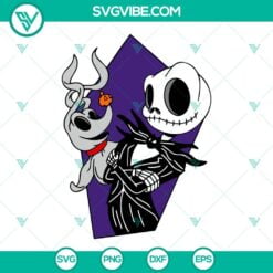 Halloween, SVG Files, Jack Skellington And Zero SVG Files, Nightmare Before 2