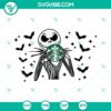 Jack Skellington Starbucks Cup SVG files with full wrap design for Halloween. Perfect for Halloween coffee lovers.