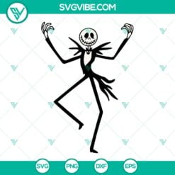 Disney, Halloween, SVG Files, Jack Skellington SVG Download, Disney Halloween 4