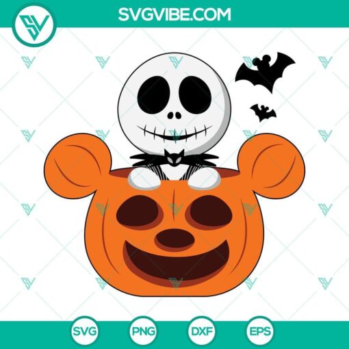 jack skellington svg files for cricut king pumpkin svg jack skellington mickey pumpkin halloween svg 7 mockup