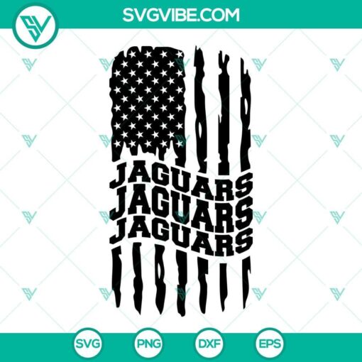 jacksonville jaguars american flag svg jaguars football svg png dxf eps cut files 6 mockup