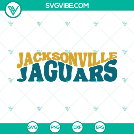 jacksonville jaguars football svg png dxf eps cut files 2 mockup