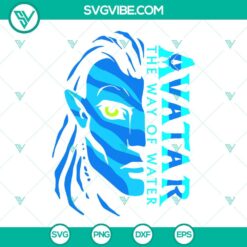 Movies, SVG Files, Neytiri Avatar 2 SVG Images, Avatar The Way Of Water SVG 3