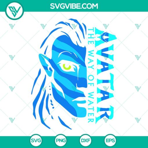 jake sully avatar 2 svg avatar the way of water svg avatar 2 svg png dxf eps cricut silhouette vector clipart 2 mockup