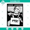 Jason Voorhees Friday the 13th SVG download, perfect for Halloween crafts, horror movie fanatics.