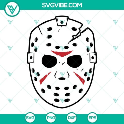 jason voorhees mask svg friday the 13th svg camp crystal lake svg 80s horror movie halloween svg 8 mockup