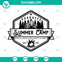 Halloween, SVG Files, Jason Voorhees Summer Camp SVG Image, Jason Voorhees SVG 23