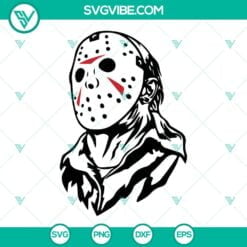 Halloween, Movies, SVG Files, Jason Voorhees SVG Download, Friday The 13th SVG 21