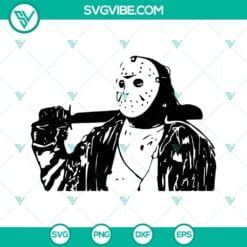 Halloween, SVG Files, Jason Voorhees SVG File, Friday the 13th SVG File, Horror 11