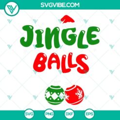 jingle balls tinsel tits svg bundle funny christmas couples svg silhouette cricut cut files 9 mockup 2