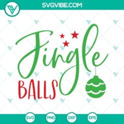 Christmas, SVG Files, Jingle Balls Tinsel Tits SVG Files, Christmas Shirt SVG 5