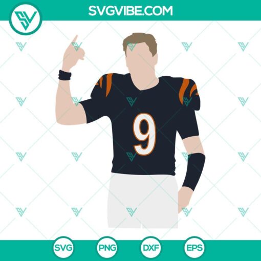 joe burrow svg bengals svg cincinnati bengals svg 7 mockup