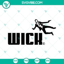 Movies, SVG Files, John Wick SVG Collection, Vector Silhouette, Clipart Bundle 3