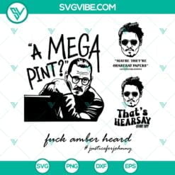 Movies, SVG Files, Johnny Depp SVG Image Bundle, That’s Hearsay SVG File, 21