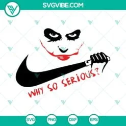 Halloween, Movies, SVG Files, Joker Why So Serious SVG File, Joker SVG File, 2