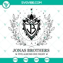 Musics, SVG Files, Jonas Brothers Cool SVG Download PNG EPS DXF Digital 4