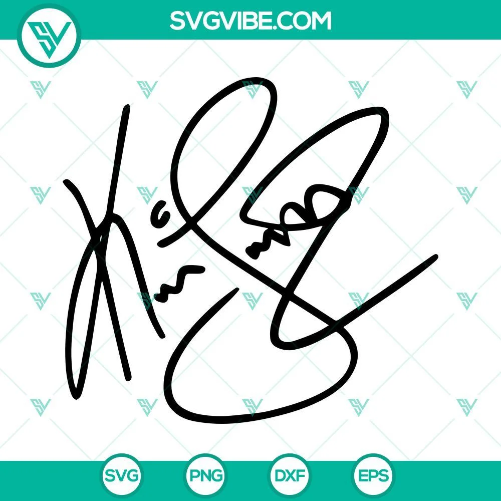 Musics, SVG Files, Jonas Brothers Signature SVG File, Nick SVG Image, Joe SVG 1