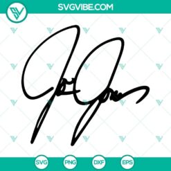 Jonas Brothers Signature SVG File, Nick SVG Image, Joe SVG Image, Kevin Jonas SVG Image 3