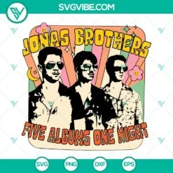 SVG Files, Trending, In My Jonas Brothers Era SVG Image, Jonas Brothers SVG 3