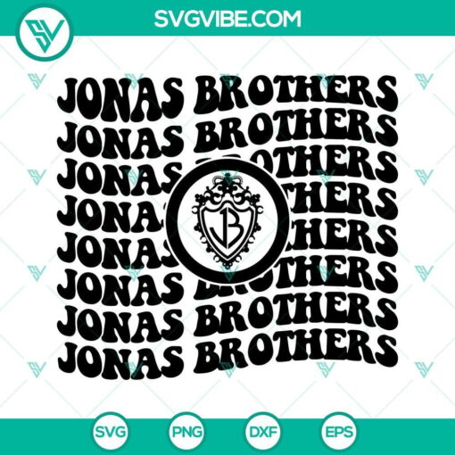 jonas brothers svg jonas brothers logo svg png eps dxf cricut 4 mockup