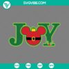 Christmas, Disney, SVG Files, Joy To The World Minnie Christmas Candy SVG File, 14