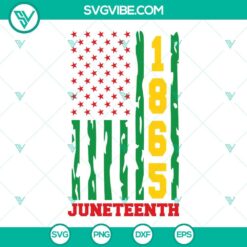 juneteenth 1865 american flag svg bundle african american svg black history month svg png dxf eps 9 mockup