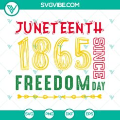 Juneteenth, SVG Files, Juneteenth 1865 Freedom Day SVG Images, Black History 18