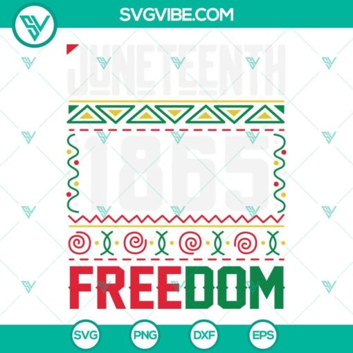 juneteenth 1865 freedom svg free ish svg black history svg black power svg black gifts svg since 1865 svg cut files for circut 10 mockup