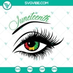 Juneteenth, SVG Files, Juneteenth Eye SVG Image, Juneteenth SVG Images, Black 2