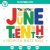 Juneteenth Free-ish Since 1865 SVG files with Freeish design. Perfect for Juneteenth celebrations.