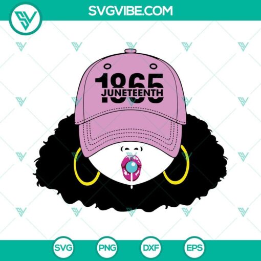 juneteenth girl svg 1865 juneteenth svg black girl svg black woman svg 7 mockup