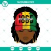 Juneteenth girl with hat SVG download, featuring Juneteenth 1865 design elements in SVG files for celebration.