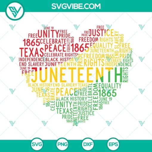 juneteenth heart svg juneteenth svg freedom day svg blm svg equality rights svg africa svg black history svg 7 mockup