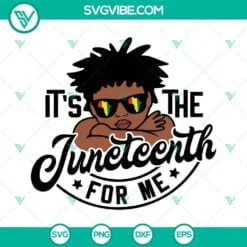 Juneteenth, SVG Files, Black Man Juneteenth Free-ish Since 1865 SVG Images PNG 4