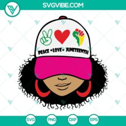 Juneteenth, SVG Files, 1865 Juneteenth Black Girl SVG Download, Celebrate Black 4