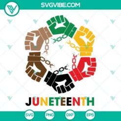 Juneteenth, SVG Files, Juneteenth SVG Download File For Cricut, Juneteenth SVG 22