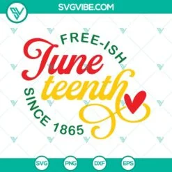 Juneteenth, SVG Files, Juneteenth SVG Files, Freedom Day SVG Image, BLM SVG 3