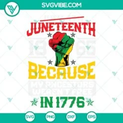 Juneteenth, SVG Files, Juneteenth SVG Files, Freedom Day SVG Image, BLM SVG 2