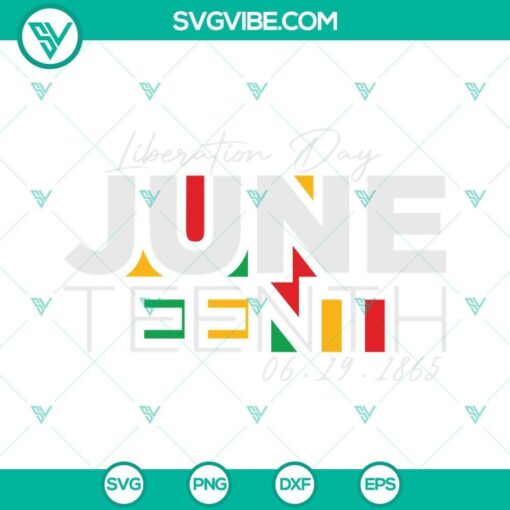 juneteenth svg liberation day svg since 1865 svg freedom day svg 2 mockup