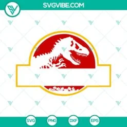 Movies, SVG Files, Jurassic Park Svg, Jurassic World Svg, Jurassic World Blank 2