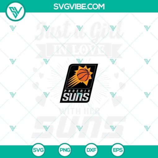 just a girl in love with her suns svg phoenix suns svg suns girl svg nba svg 3 mockup