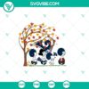 Fall and Los Angeles Rams themed Snoopy SVG PNG file for girl fans.