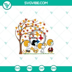 Sports, SVG Files, Just A Girl Who Loves Fall And Pittsburgh Steelers Snoopy 6