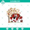 Autumn-inspired SVG featuring Snoopy, perfect for San Francisco 49ers fans.