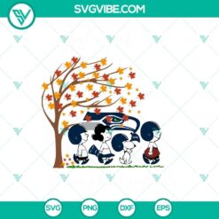 Sports, SVG Files, Just A Girl Who Loves Fall And Seattle Seahawks Snoopy SVG 4