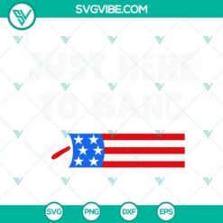 4th of July firecracker SVG file with "Just Here To Bang Fireworks" design, ready for crafting and celebrating Independence Day.