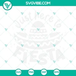 Cinco De Mayo, Holiday, SVG Files, Let’s Fiesta SVG Images PNG DXF EPS Cricut 4