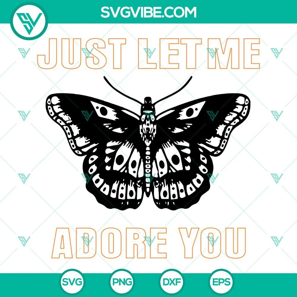 Trending, SVG Files, Just Let Me Adore You SVG Files, Moth SVG Download, Harry 1