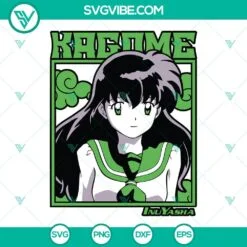 Anime, SVG Files, InuYasha SVG File, InuYasha Manga Series SVG Image PNG DXF 3